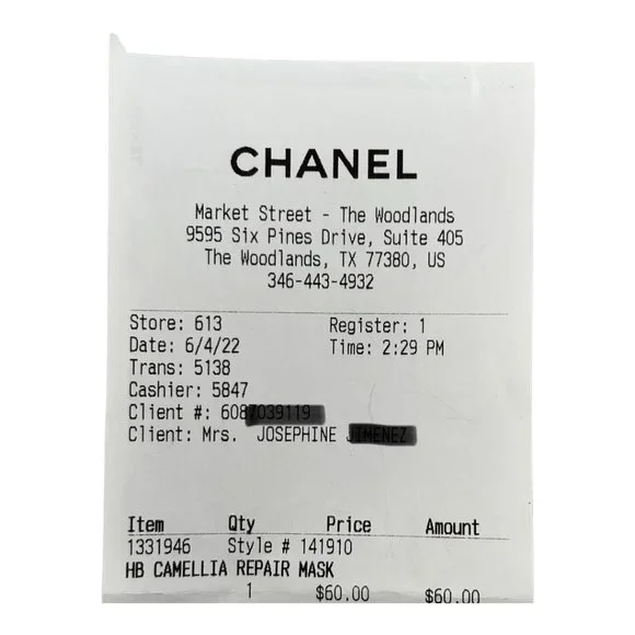 Chanel Gift Bag Set Authentic Pouch Tissue Paper and Gift Bag - Picture 5 of 9